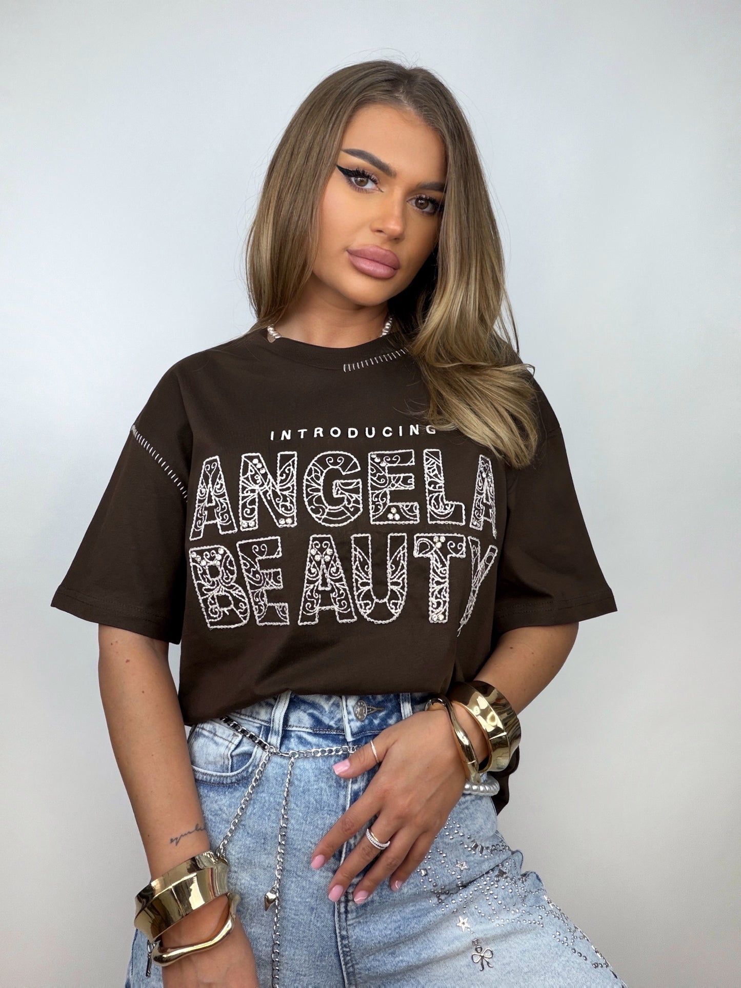 Tricou Maro Angela
