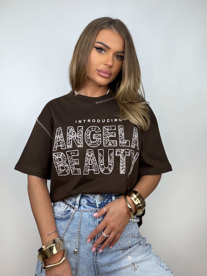 Tricou Maro Angela