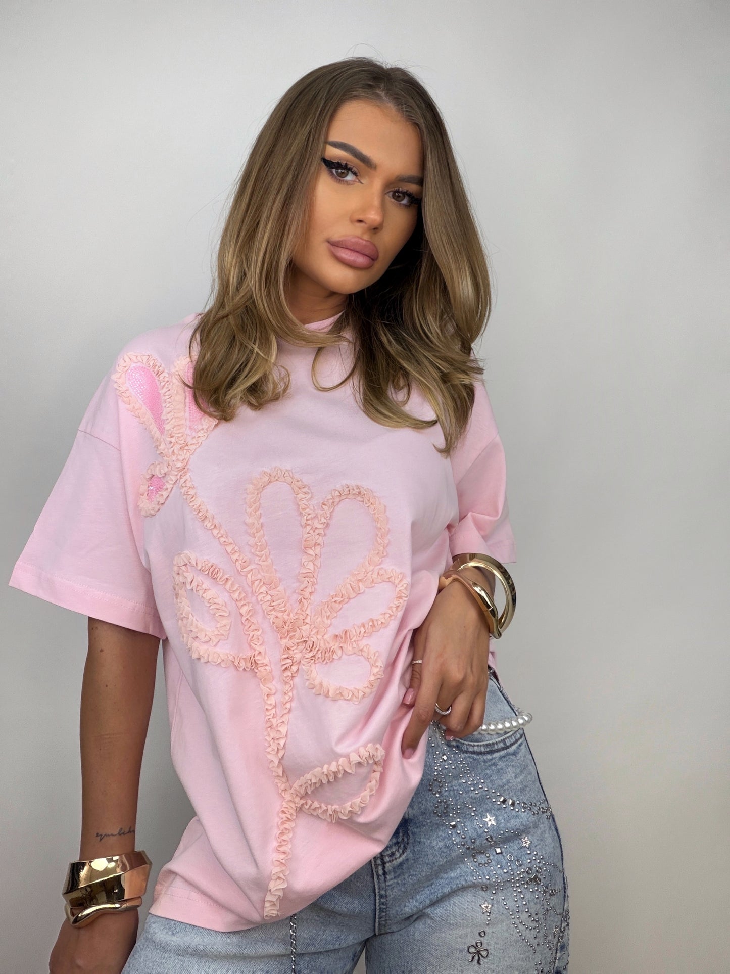 Tricou Roz Eva