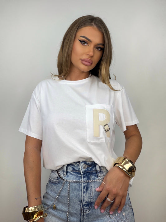 Tricou Alb Reby