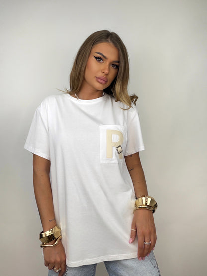 Tricou Alb Reby