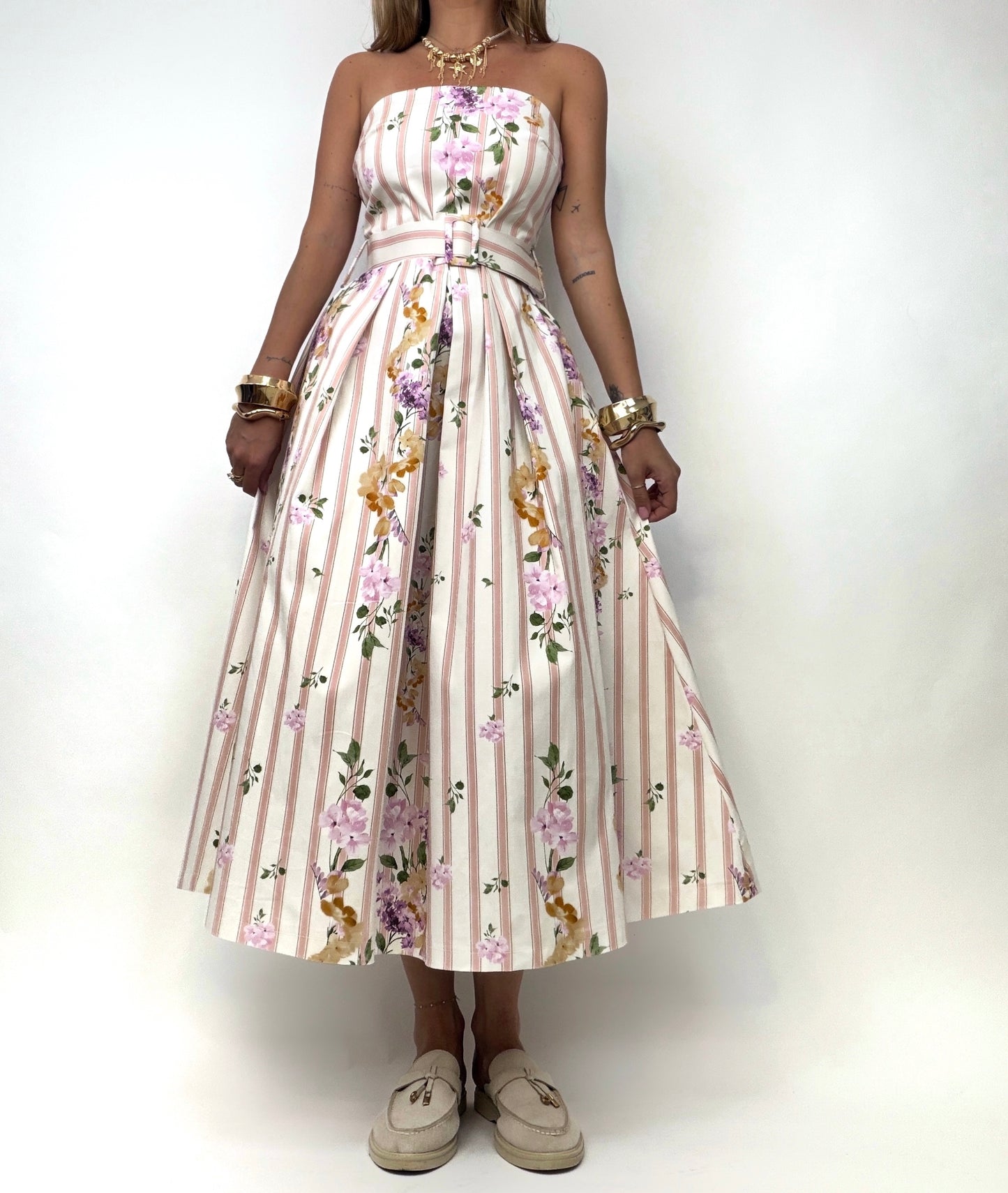 Rochie Pink Line