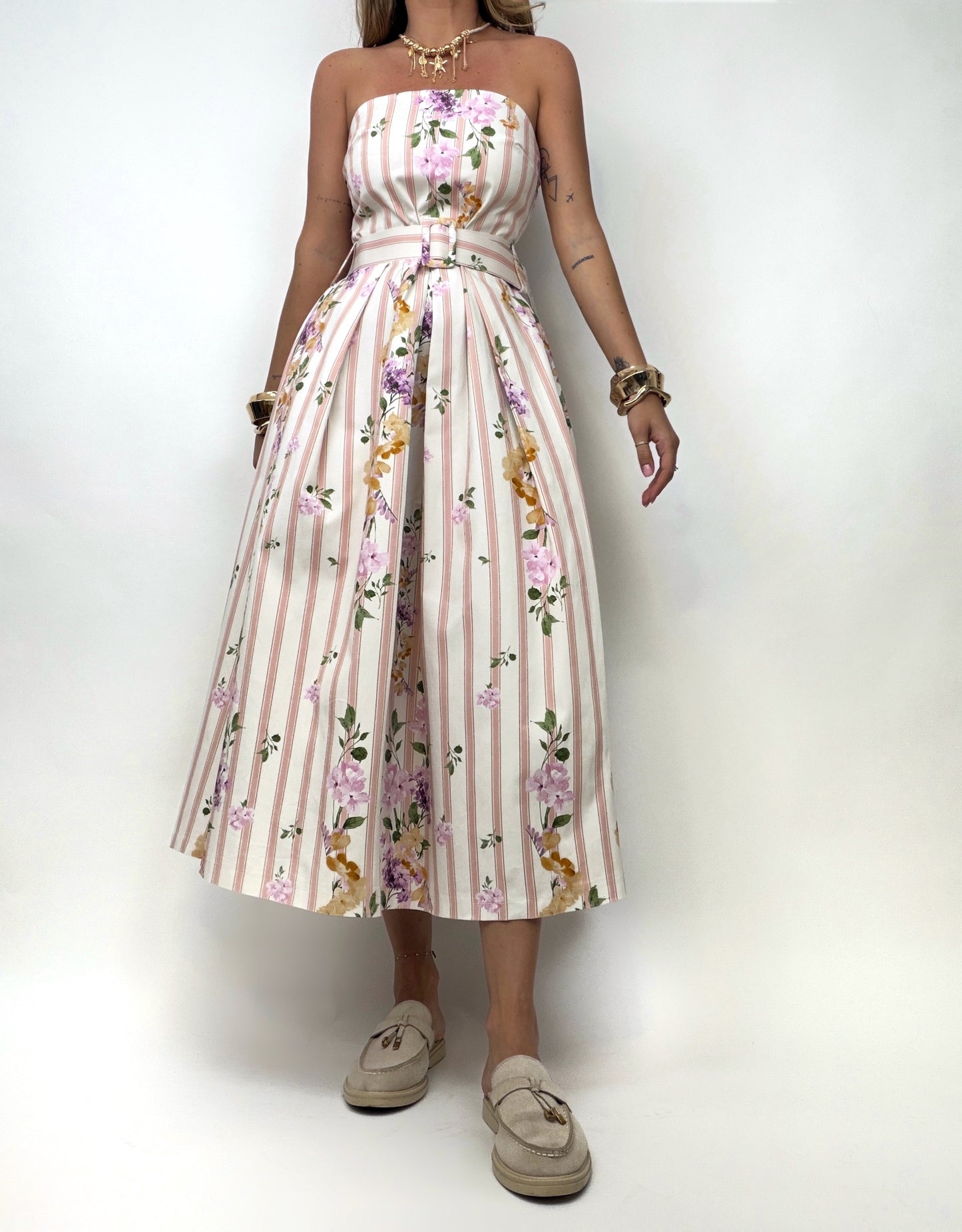 Rochie Pink Line