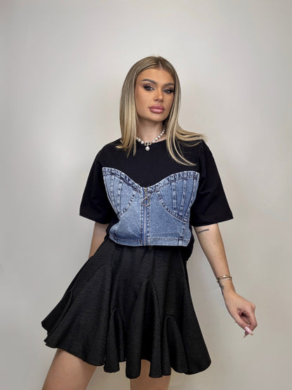 Tricou Negru Emm