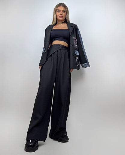 Pantaloni Negri Abbie