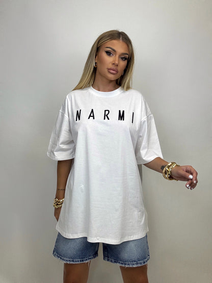 Tricou Alb Narmi