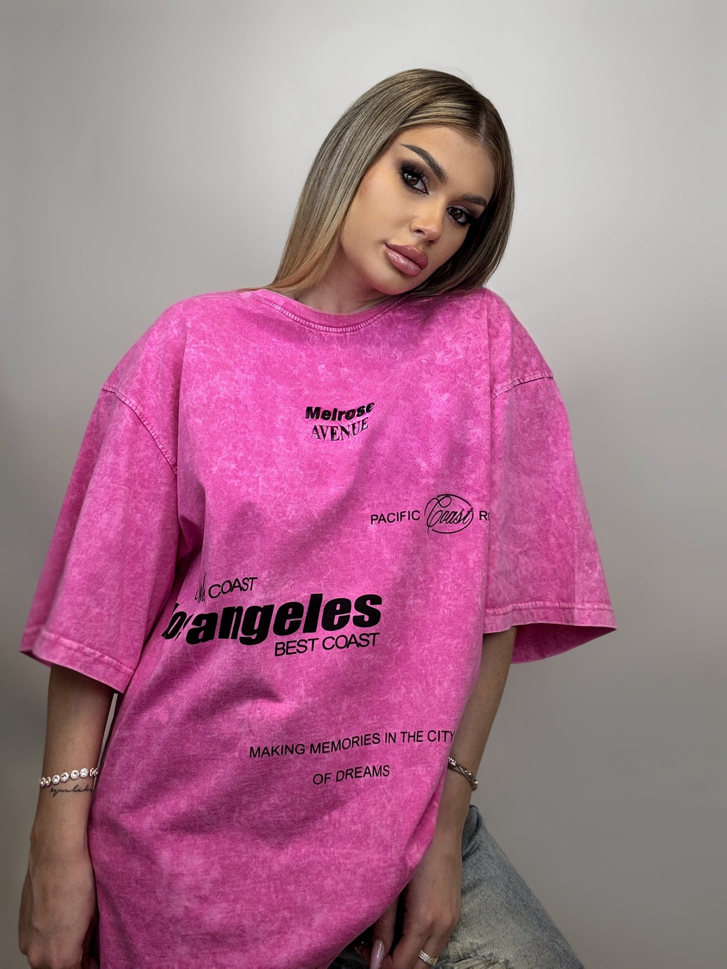 Tricou Roz Melrose