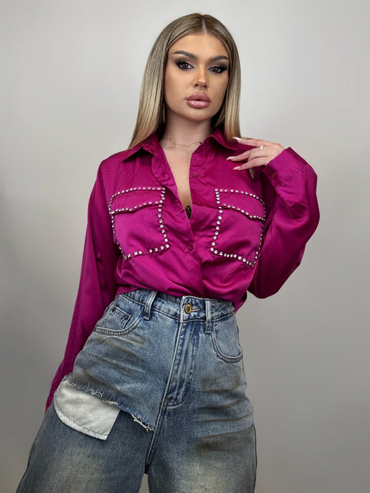 Camasa Electric Pink